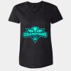 Women's Tagless V-Neck T-Shirt Thumbnail